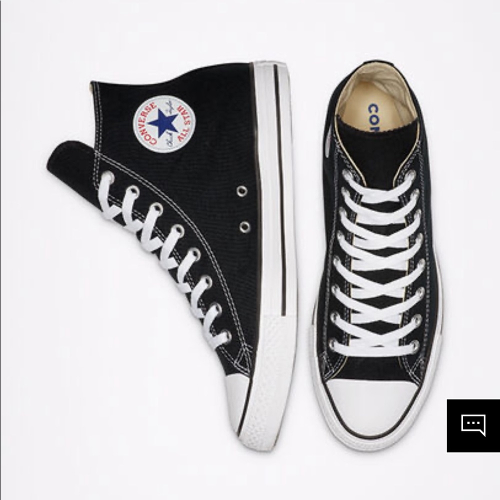 NEW Black High Top Converse